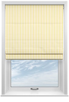 The British Stripe Co. Mary, Bristol No.1 - Twist&Fit Roman Blind